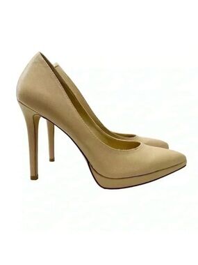 BCGBeneration Pumps Pointy Toe High Heel Platform Stilettos Nude Court Shoes 7